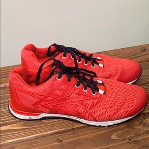 Reebok women's CrossFit red shoes size 10.5